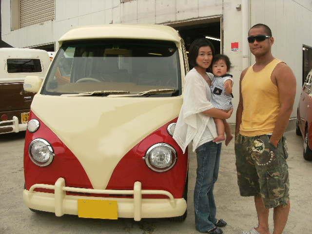 かわいい車ワーゲンバス仕様兵庫県尼崎市T様｜製作実例